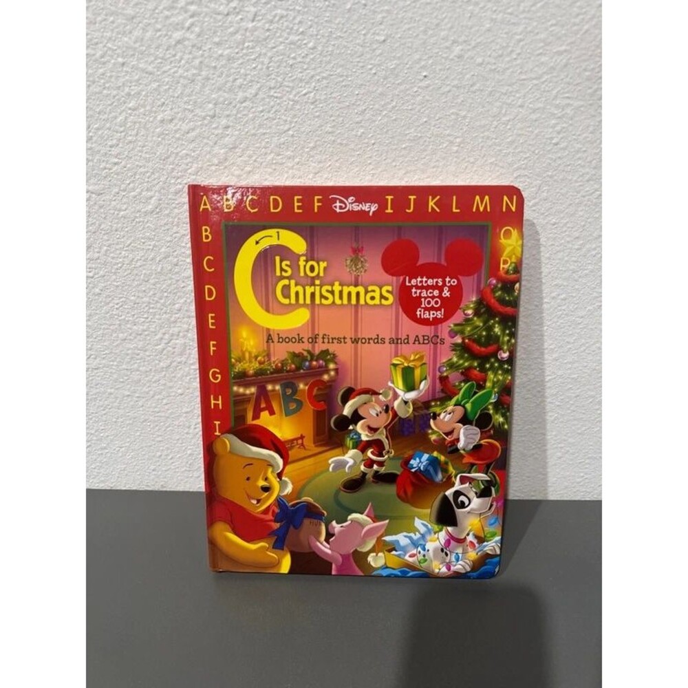 NWOT c is for Christmas Disney book